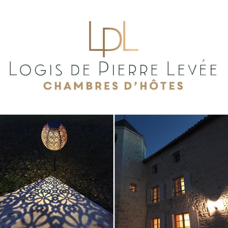 Bed and Breakfast Logis de Pierre Levée Bessines Exterior foto