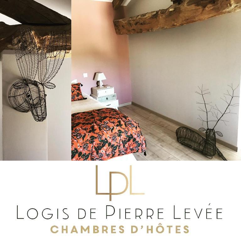 Bed and Breakfast Logis de Pierre Levée Bessines Exterior foto